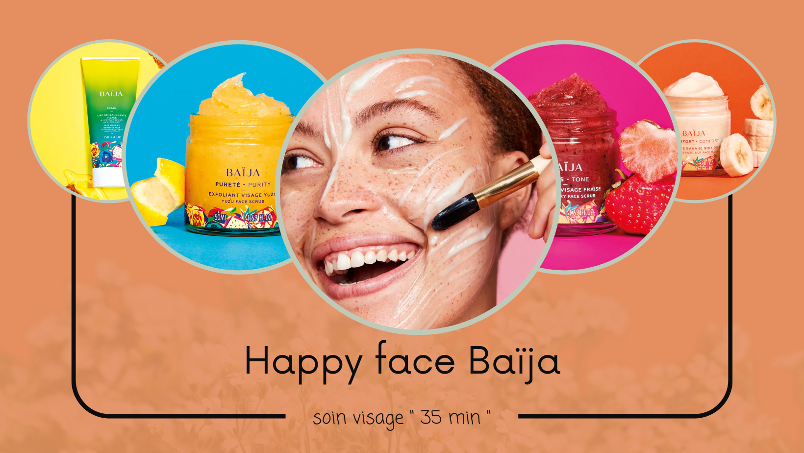 Black green simple beauty daily vlogger facebook cover