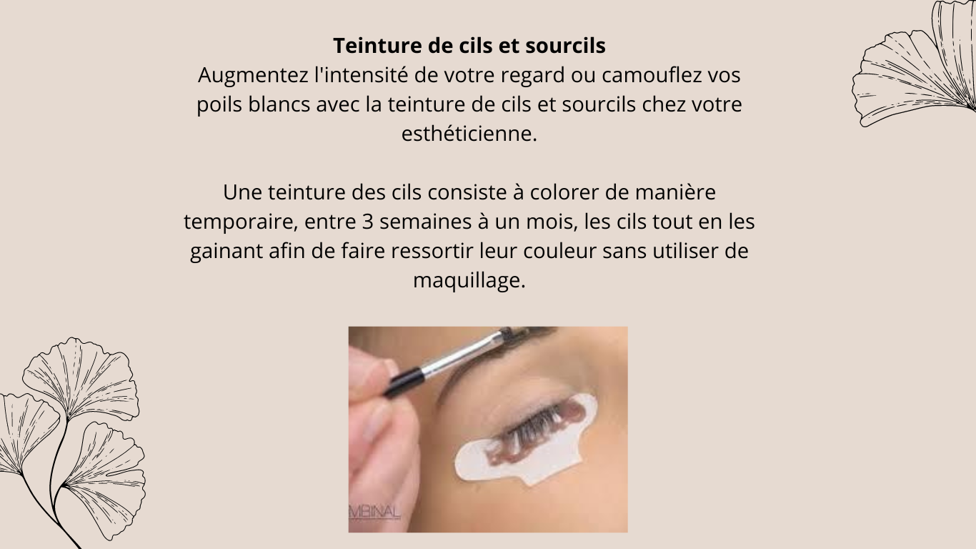 Teinture de cils et sourcils augmentez l intensite de votre regard ou camouflez vos poils blancs avec la teinture de cils et sourcils chez votre estheticienne une teinture des cils